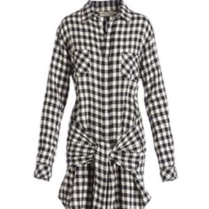 Current/Elliot brand Twist Shirt Dress